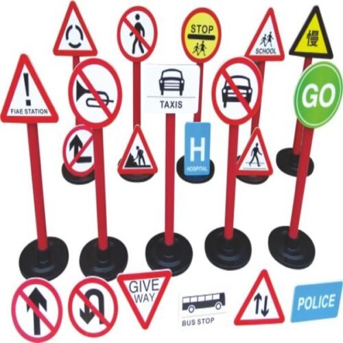 Traffic signs set