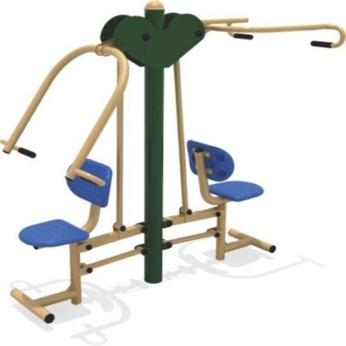 Chest Press & Pull Down heavy