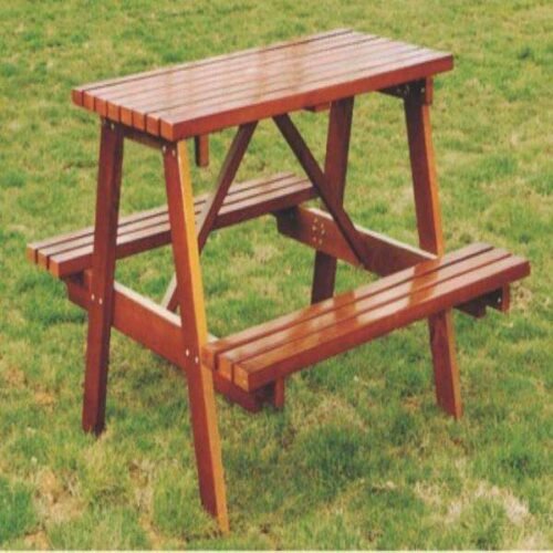 Bench with table
