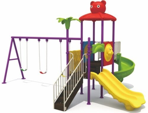 myts sunshine 3 slides and swings combo