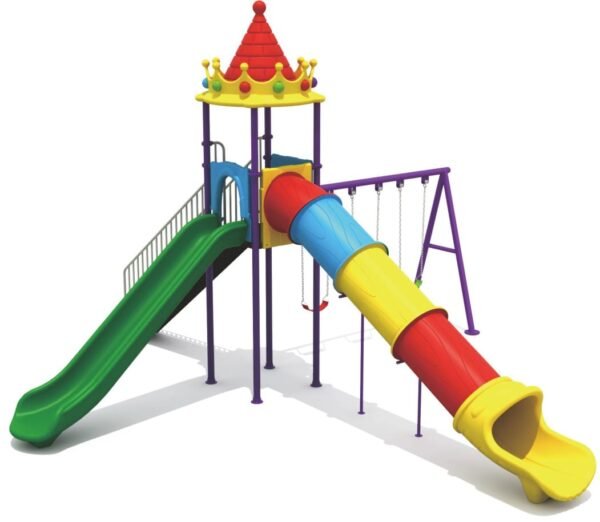 Kids Outdoor Fun Backyard Series with Swing and Slide