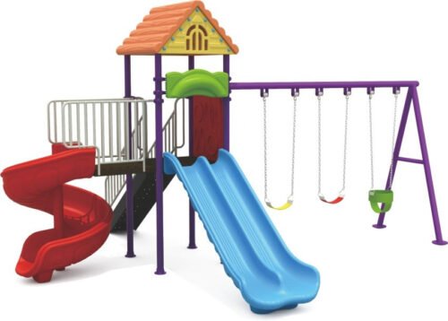 sunshine slide & swing set