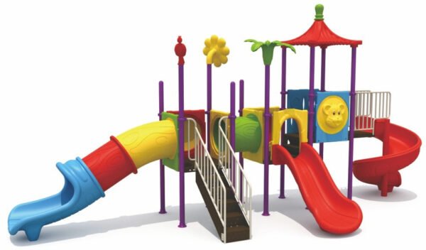 Megastar tower top super slides & swings