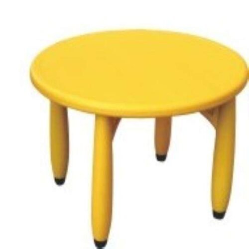 Circle Kids Table Yellow