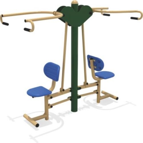 Chest press & Pull Down heavy