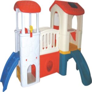 Large Play Slide Twin Tower