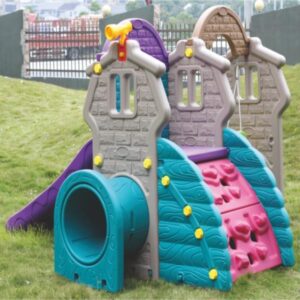 Tunnel Playhouse & Rock Climber Wall