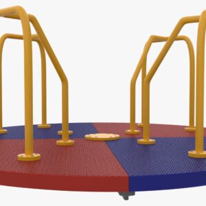 Merry Go Round Garden Playset