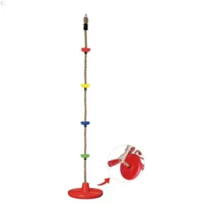 Swing Climbing rope with dics swing