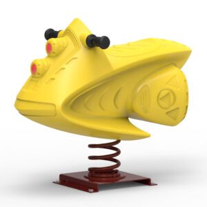 Water motorcycle shape children ride spring