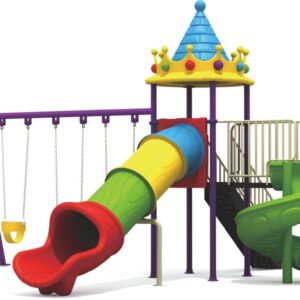 Myts Kids Outdoor Fun Backyard Series with Swing and Slide