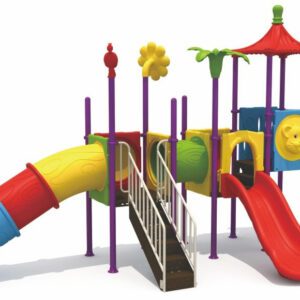 Megastar tower top super slides & swings