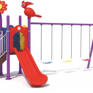 KIds outddoor Swings & Slide plaground