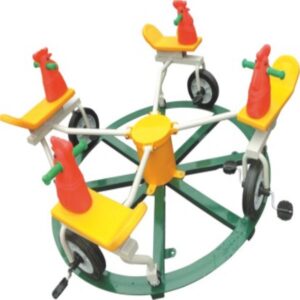 Roster cycle Merry Go Round Garden Playset