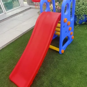 Red coloured slide for kids with stair Big