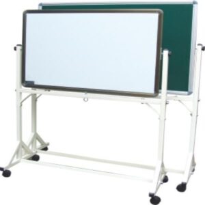 White Board Aluminium Frame with movable Stand Large